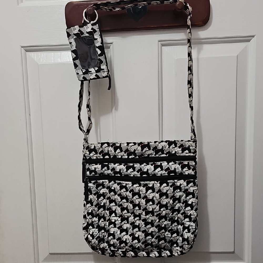 Vera Bradley Monochrome Crossbody Bag